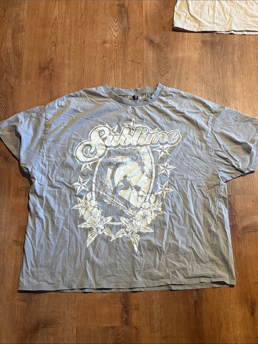 Sublime Graphic Tee in Light grey